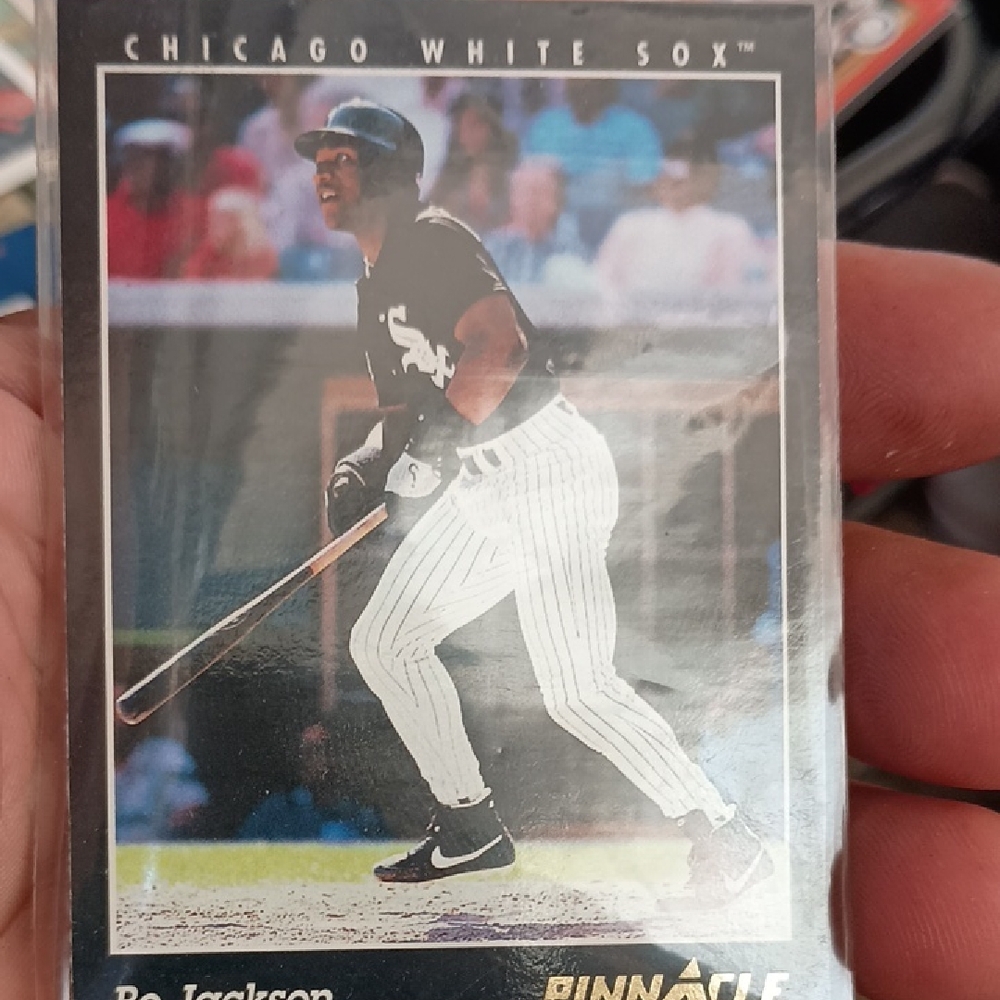 Baseball Trading Card - Black and White